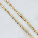 Cadena GC 5.7gr / 40cm / 4mm Oro Amarillo ©