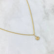 Cadena Lazo 0.95gr / 45cm / 1.2mm + Dije Estrella De David 0.3gr / 1.4cm Oro Amarillo (Oferta)