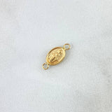 Herraje Virgen Milagrosa 0.3gr / 1.4cm / Mate Oro Amarillo