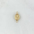 Herraje Virgen Milagrosa 0.3gr / 1.4cm / Mate Oro Amarillo