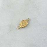 Herraje Virgen Milagrosa 0.45gr / 1.6cm / Oro Amarillo ©