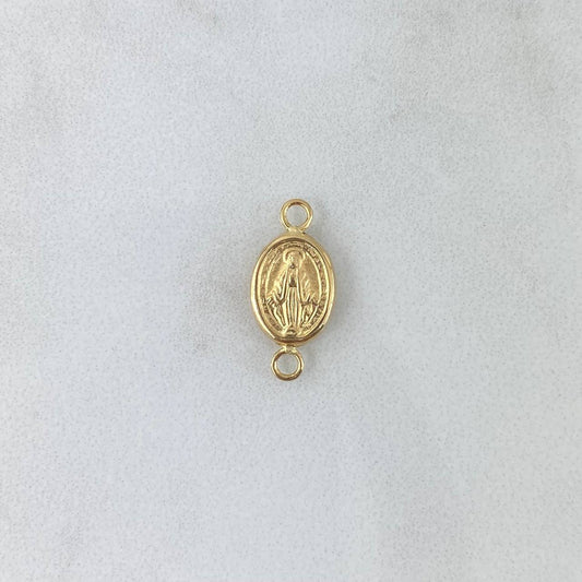 Herraje Virgen Milagrosa 0.5gr / 1.6cm / Oro Amarillo