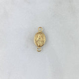 Herraje Virgen Milagrosa 0.45gr / 1.6cm / Oro Amarillo ©