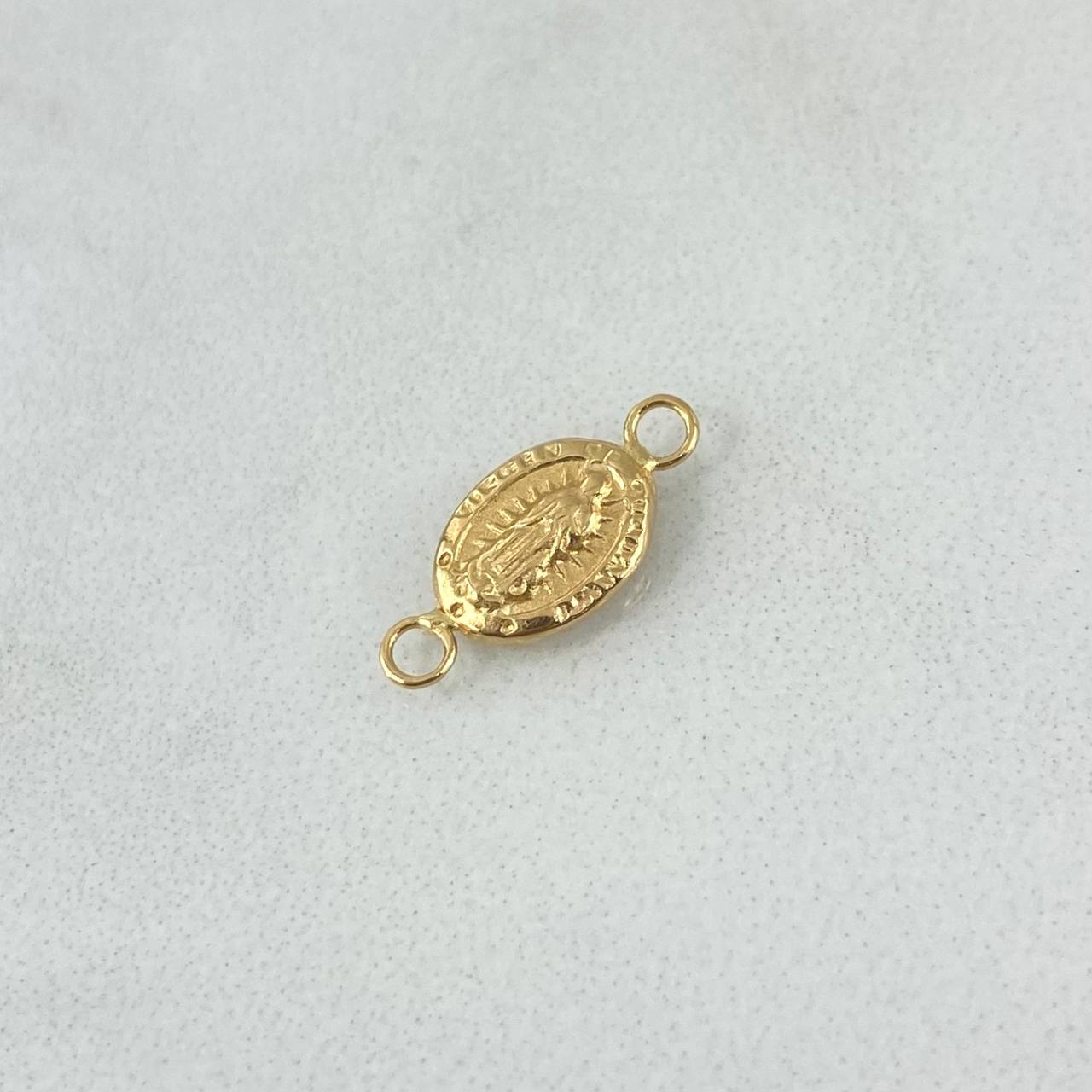 Herraje Virgen Guadalupe 0.25gr / 1.4cm / Troquelada | Oro Amarillo ©