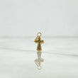 Dije Cruz 0.2gr / 1.4cm / Oro Amarillo 18K