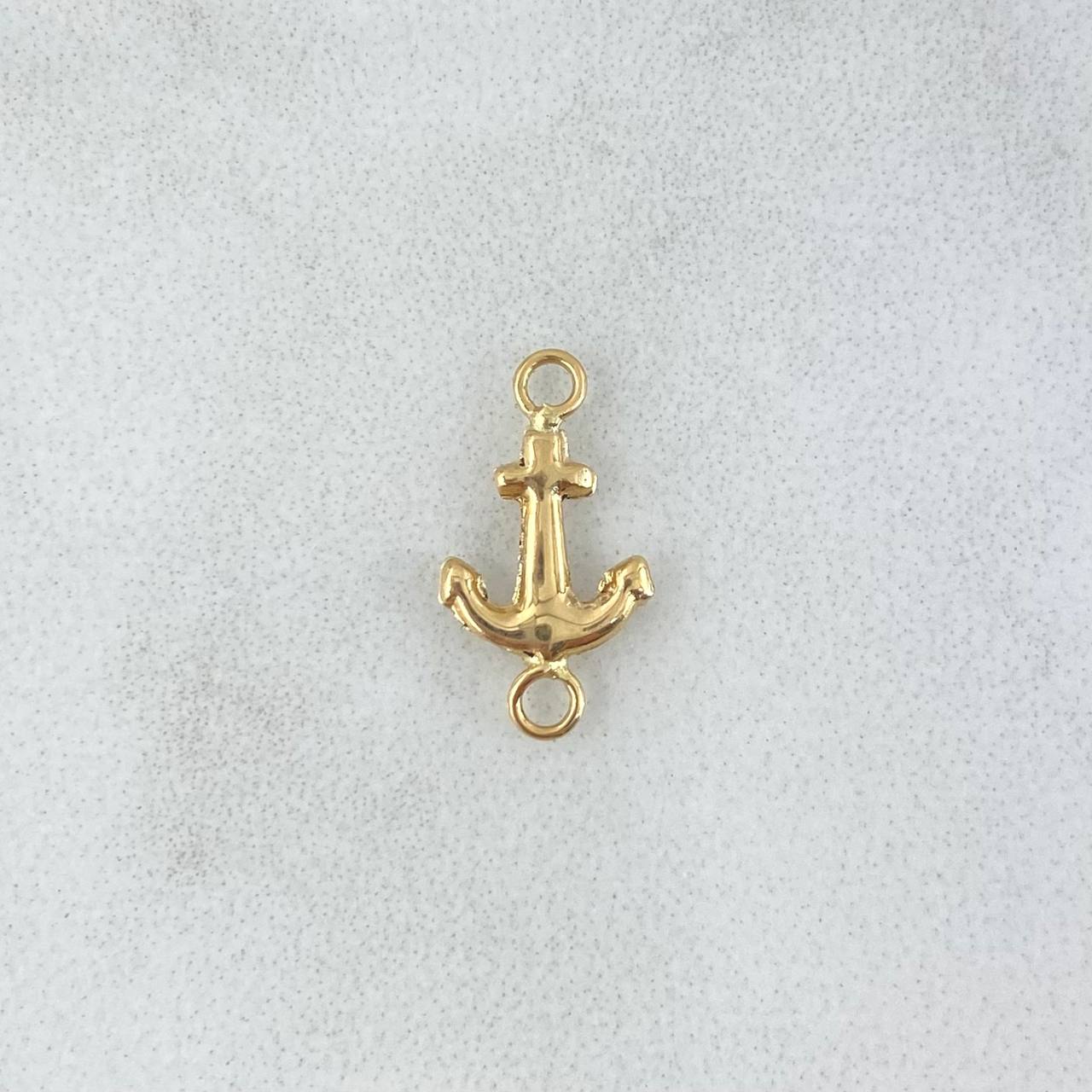 Herraje Ancla 0.25gr / 1.4cm / Lisa Oro Amarillo ©