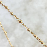 Rosario Rosario Virgen Milagrosa 8.35gr / 50cm / 3mm - 4mm Bolas Lisas - Cruz Cristo Oro Amarillo