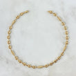 Tobillera Rustica GC 6.5gr / 27cm / 5mm Oro Amarillo