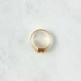 Anillo Corazón 1.55gr / T4 / Tres Oros