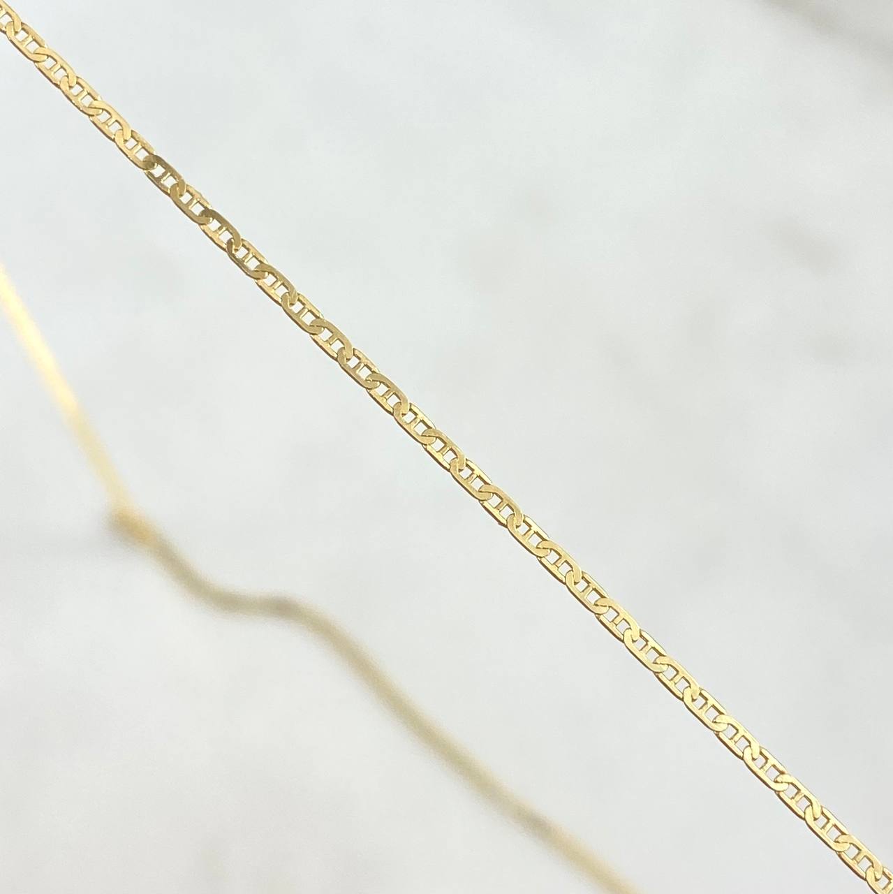 Cadena Escalera 1.2gr / 45cm / 1.2mm Oro Amarillo +3 18K *