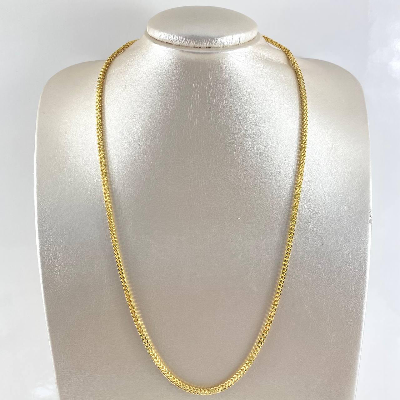 Cadena Franco 14.4gr / 60cm / 3mm Oro Amarillo +4