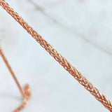 Cadena Franco 9.3gr / 60cm / 3mm Oro Rosa +4