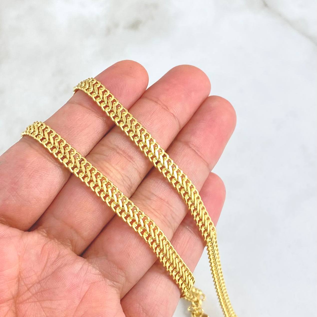 Cadena Sedusa 9.75gr / 50cm / 6mm Oro Amarillo +3 (Oferta)