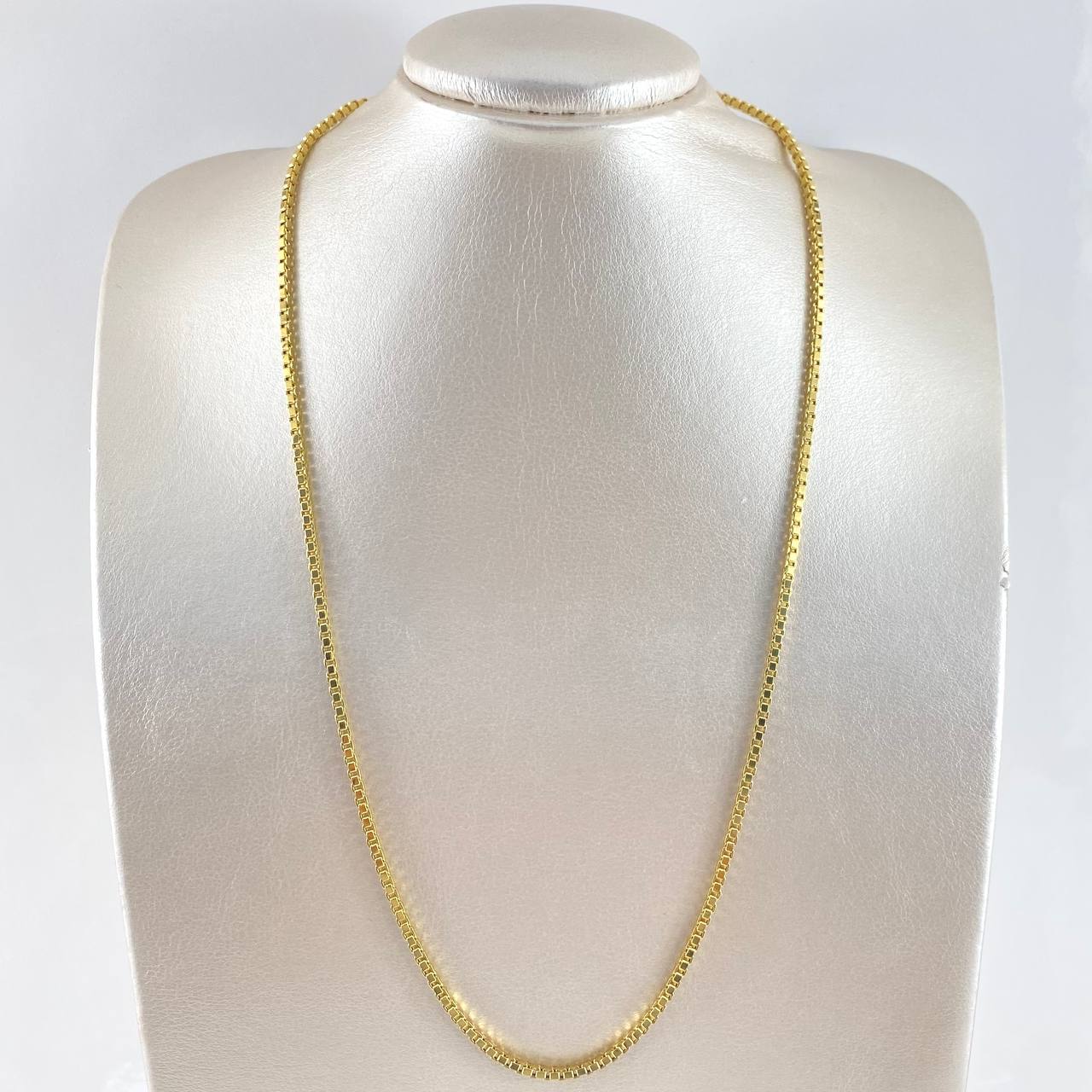 Cadena Veneciana 12.1gr / 60cm / 3mm Oro Amarillo +3