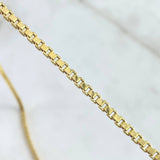 Cadena Veneciana 12.1gr / 60cm / 3mm Oro Amarillo +3