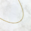 Cadena Veneciana 4.8gr / 45cm / 1.9mm Oro Amarillo +3 18K *