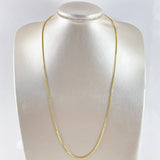 Cadena Veneciana 9.25gr / 60cm / 2mm Oro Amarillo +3 18K *
