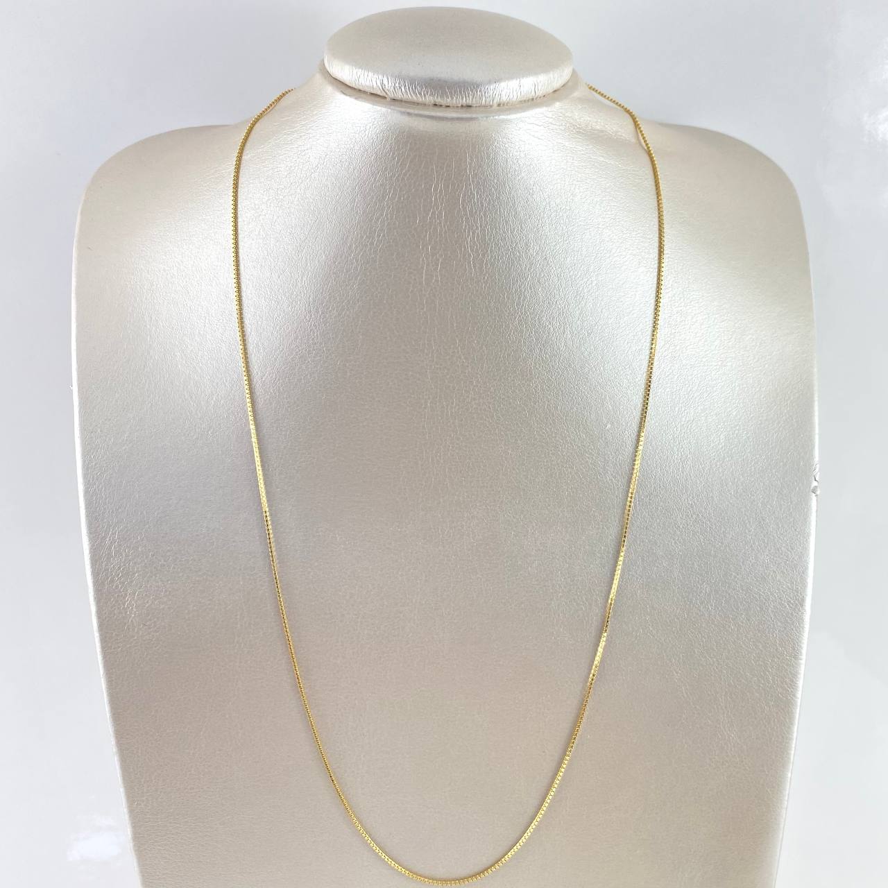 Cadena Veneciana 4.45gr / 60cm / 1mm Oro Amarillo +3