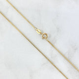 Cadena Veneciana 4.45gr / 60cm / 1mm Oro Amarillo +3