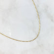 Cadena Veneciana 4.45gr / 60cm / 1mm Oro Amarillo +3