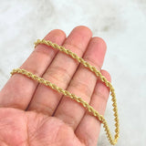 Cadena Lazo 8.15gr / 60cm / 3mm Oro Amarillo +3 $