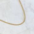 Cadena Lazo 6.3gr / 65cm / 3mm Oro Amarillo +3