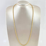 Cadena Lazo 6.3gr / 65cm / 3mm Oro Amarillo +3