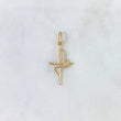 Dije de Fe 0.9gr / 3cm / Liso Oro Amarillo