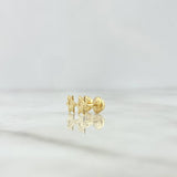 Topos Estrella David 0.55gr / 6.9mm Oro Amarillo 18K ©