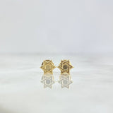 Topos Estrella David 0.55gr / 6.9mm Oro Amarillo 18K ©