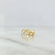 Topos Mano Hamsa Silueta 0.5gr / 7.5mm Oro Amarillo ©