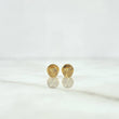 Topos Circulo 0.4gr / 3mm Diamantados Oro Amarillo 18K ©