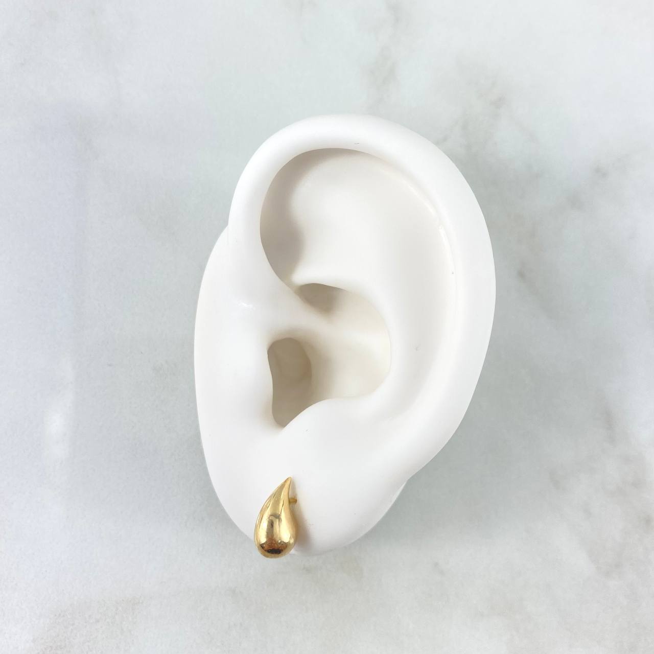 Topos Gota 0.9gr / 1cm / Lisas Oro Amarillo 18K