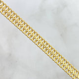 Pulso Sedusa 7.8gr / 19.5cm / 7mm Oro Amarillo +3 18K