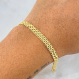 Pulso Chino 6gr / 20cm / 5mm Oro Amarillo +0 ©