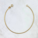 Pulso Chino 1.2gr / 19cm / 1.4mm +1 Oro Amarillo 18K *