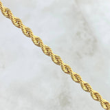 Pulso Lazo 3.45gr / 20cm / 4mm Oro Amarillo +3