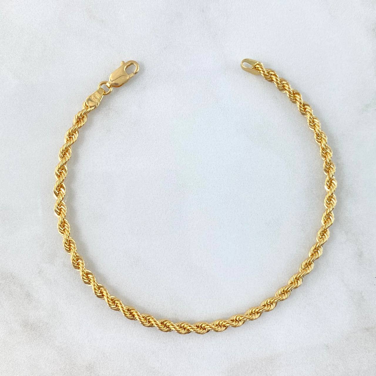 Pulso Lazo 3.1gr / 19.5cm / 3.2mm Oro Amarillo +3 18K ©