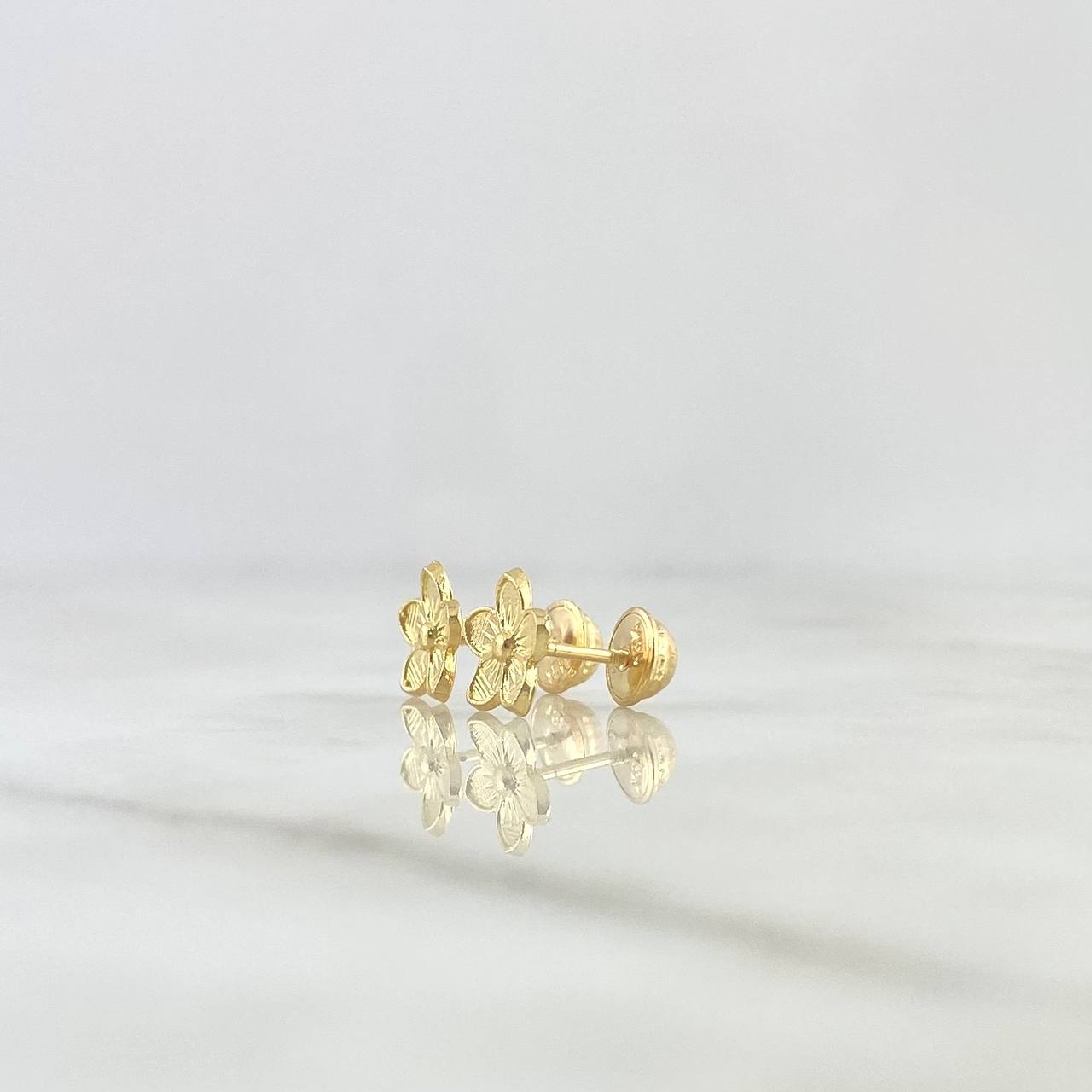 Topos Flor 1.3gr / 8mm Oro Amarillo