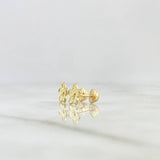 Topos Flor 1.25gr / 7mm Oro Amarillo