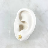 Topos Flor 1.3gr / 8mm Oro Amarillo