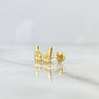 Topos Patin 0.7gr / 7.5mm Oro Amarillo