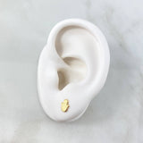 Topos Mano Hamsa Texturizada 0.55gr / 7mm Oro Amarillo