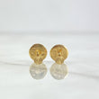 Topos Circulo 0.35gr / 2.5mm Diamantado Oro Amarillo