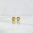 Topos Corazones 0.45gr / 4mm (Globo) Lisos Oro Amarillo 18K ©