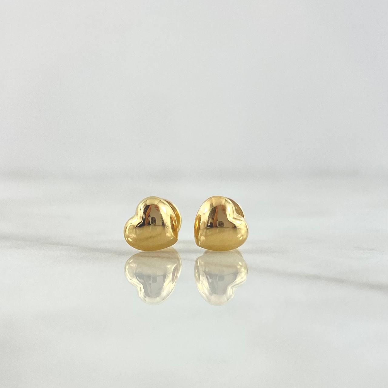 Topos Corazón 0.65gr / 6mm (Globo) Oro Amarillo *