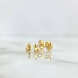 Topos Corazon Rayado 0.5gr / Oro 18K*