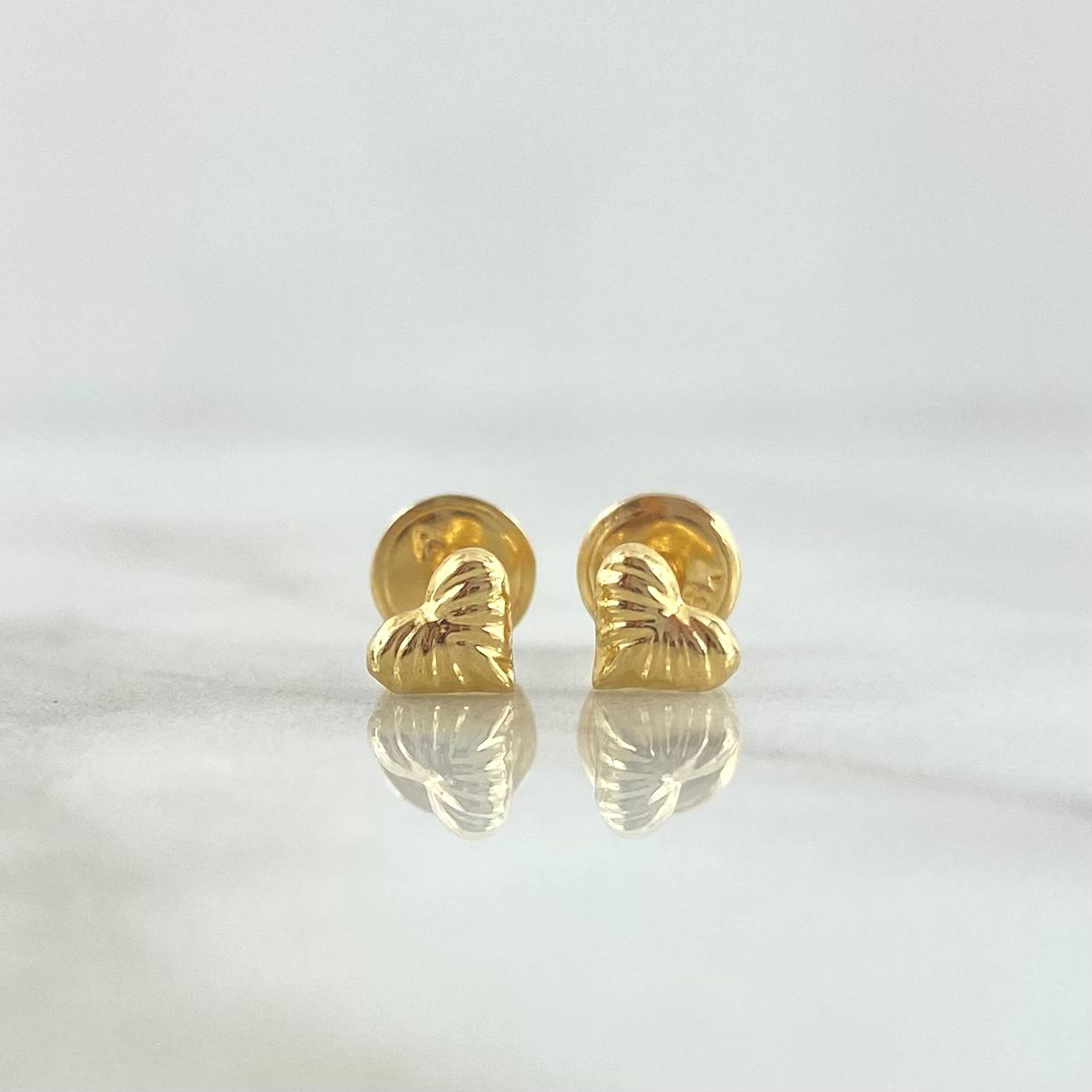 Topos Corazon Rayado 0.5gr / Oro 18K*