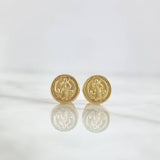 Topos San Benito 0.8gr / 7.2mm Oro Amarillo 18K ©