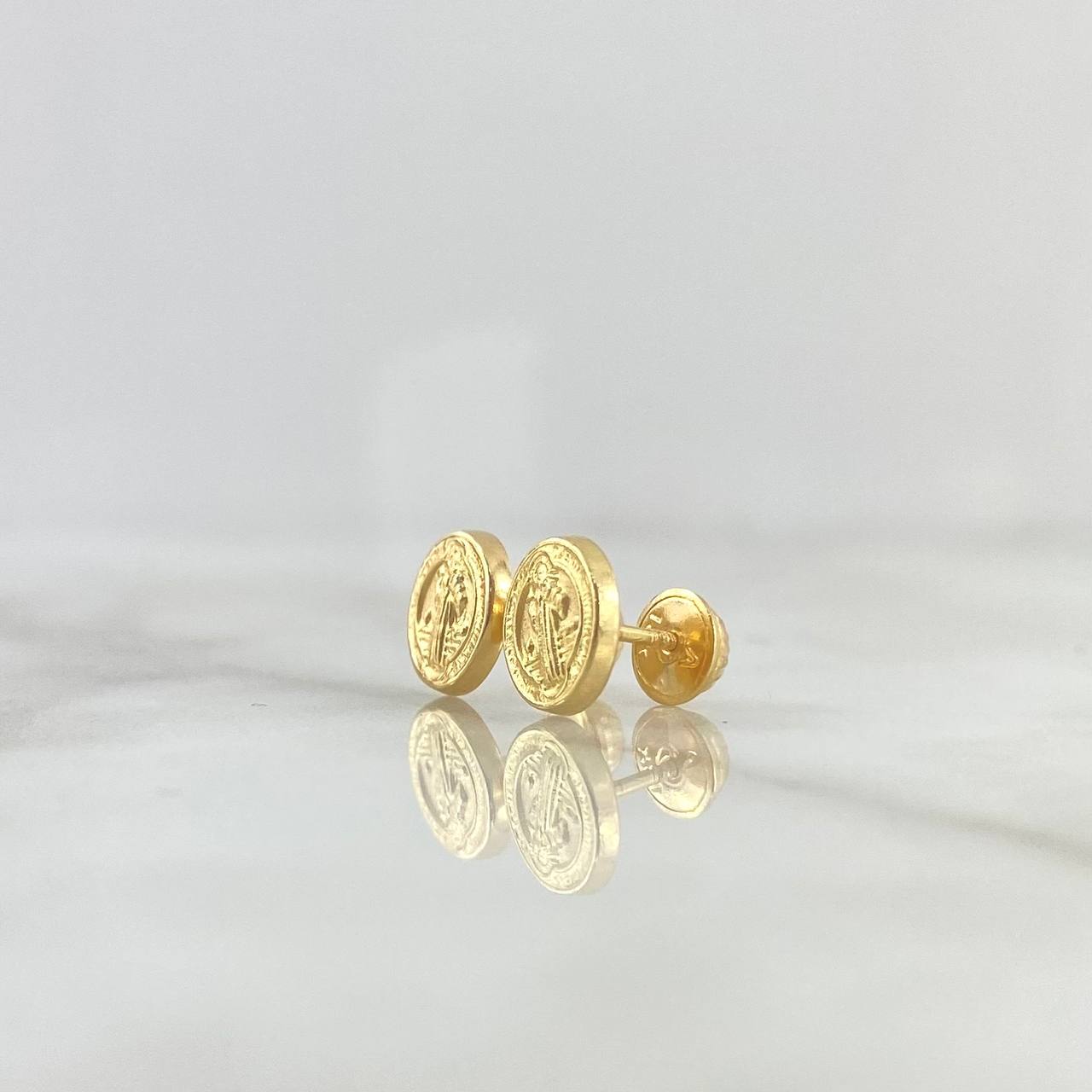 Topos San Benito 0.8gr / 7.2mm Oro Amarillo 18K ©
